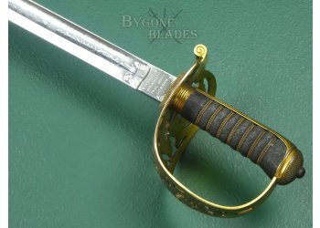 British 1857 Pattern Royal Engineer Presentation Sword. #2311012 #10