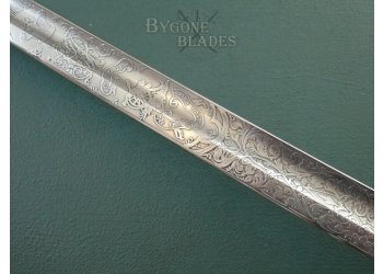 British 1857 pattern Royal Engineers Sword. Firmin &amp; Sons 1857-1860 #14