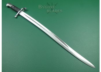 British 1858 Sea Service Pattern Yataghan Sword Bayonet #5