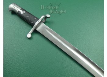 British 1858 Sea Service Pattern Yataghan Sword Bayonet #7