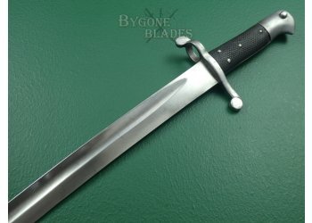 British 1858 Sea Service Pattern Yataghan Sword Bayonet #8