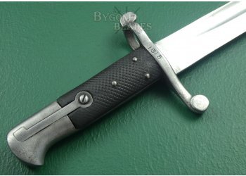 British 1858 Sea Service Pattern Yataghan Sword Bayonet #9