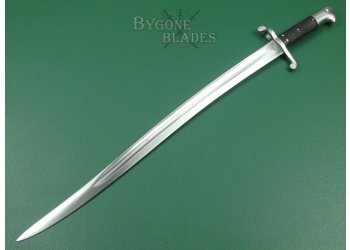 British 1860 Martini Henry Yataghan Sword Bayonet. Berkshire Regiment. #2211010 #6