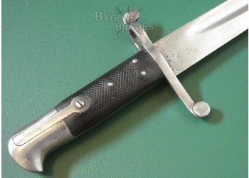 British 1860 Pattern Martini Henry Yataghan Sword Bayonet. Reeves #11