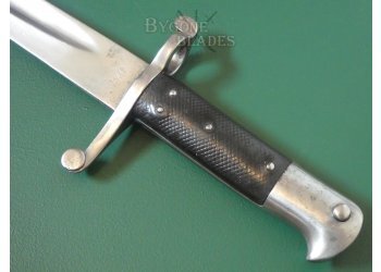 British 1860 Pattern Martini Henry Yataghan Sword Bayonet. Reeves #12