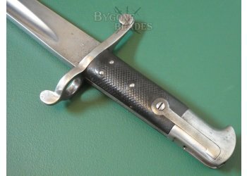 British 1860 Pattern Martini Henry Yataghan Sword Bayonet. Reeves #13