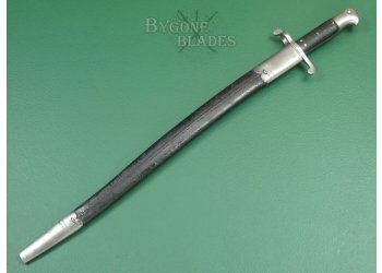 British 1863 Whitworth Rifled Musket Sword Bayonet. Rare. #2011008 #4