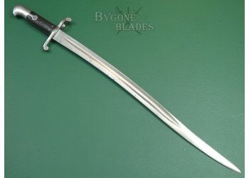British 1863 Whitworth Rifled Musket Sword Bayonet. Rare. #2011008 #5