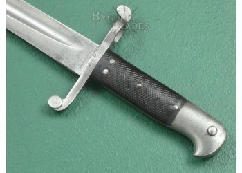 British 1863 Whitworth Rifled Musket Sword Bayonet. Rare. #2011008 #10