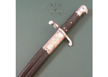 British 1863 Whitworth Sword Bayonet #9