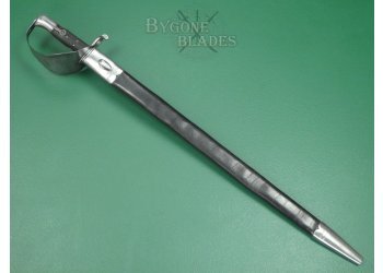 British 1871 Pattern Martini-Henry Rifle Cutlass Bayonet. #2403007 #3