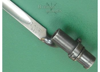 British 1876 Martini-Henry Bayonet. Egyptian Conversion. #2602001 #7