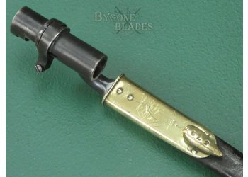 British 1876 Martini-Henry Bayonet. Egyptian Conversion. #2602001 #8
