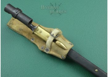 British 1876 Pattern Martini Henry Bayonet &amp; Frog #11