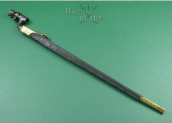 British 1876 Pattern Martini Henry Bayonet &amp; Frog #3