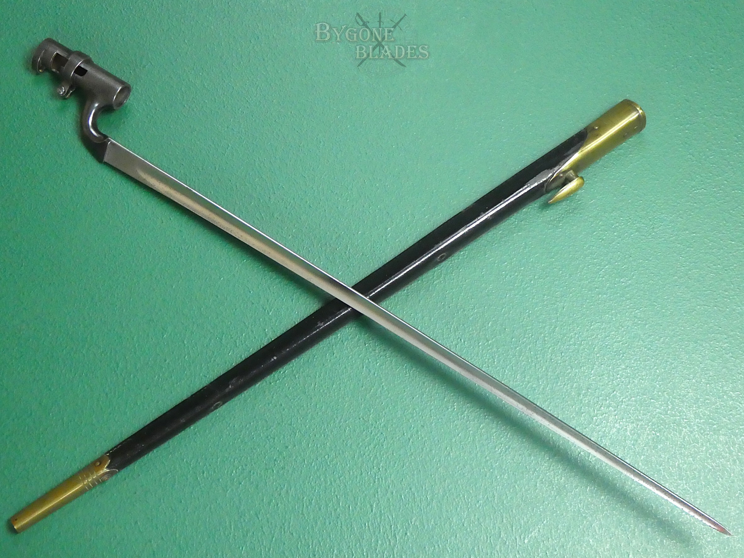 British 1876 Pattern Martini-Henry Socket Bayonet. Anglo-Zulu War Period. #2607006 #1