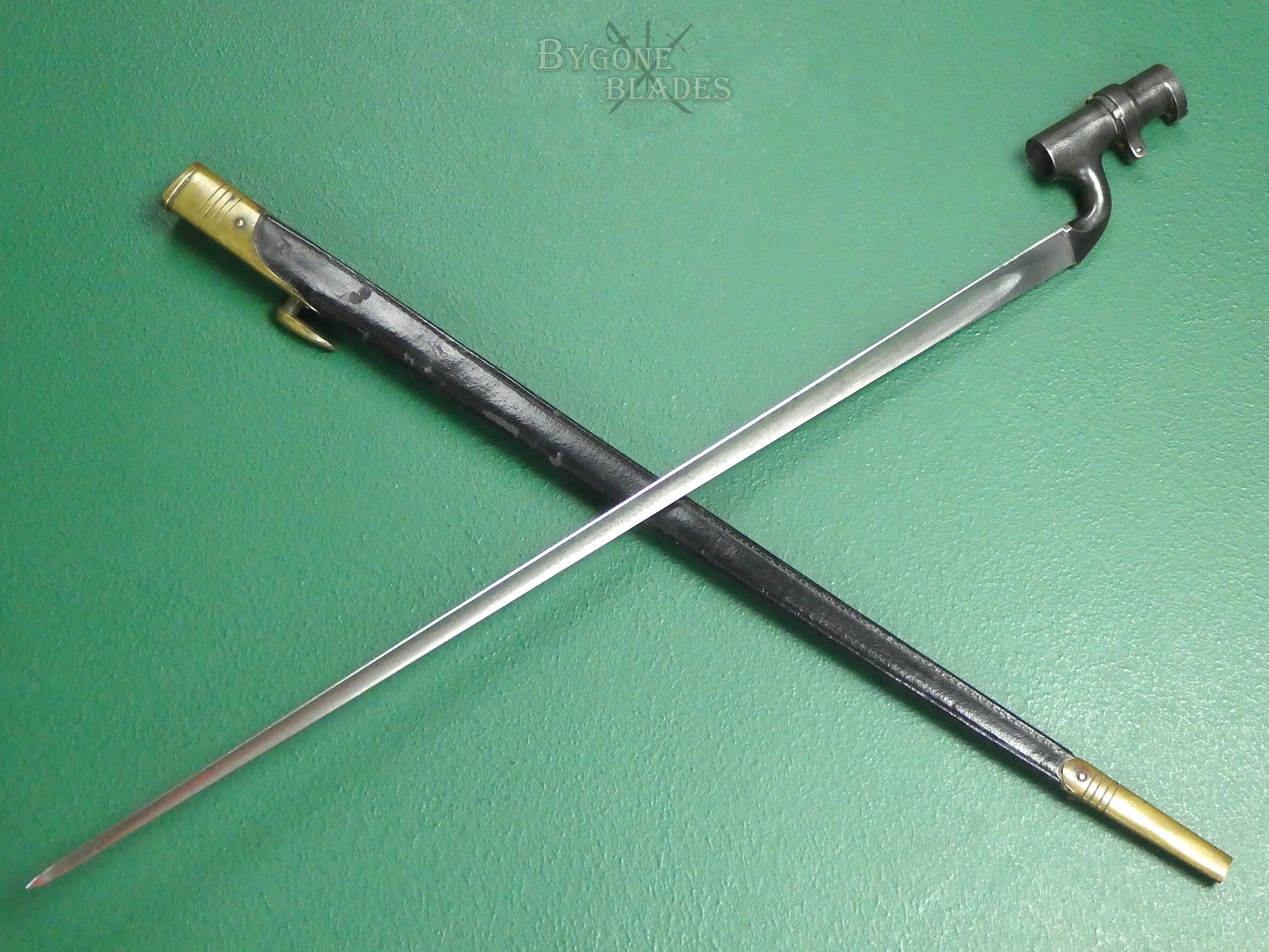 British 1876 Pattern Martini-Henry Socket Bayonet. Anglo-Zulu War Period. #2607006 #2