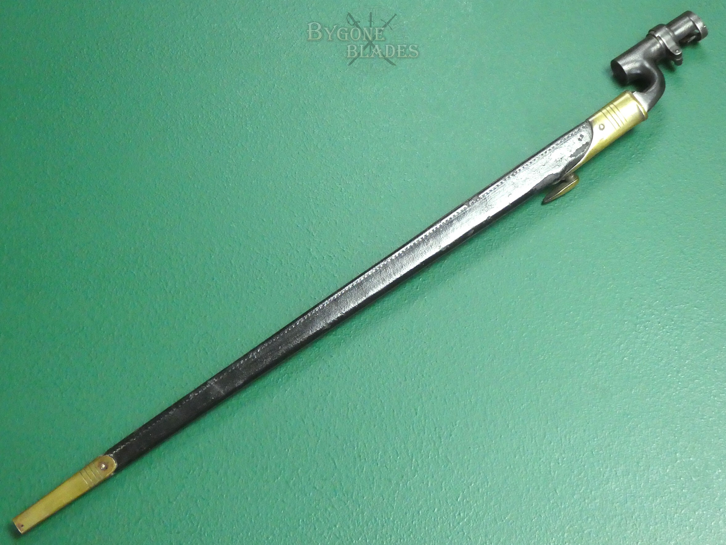 British 1876 Pattern Martini-Henry Socket Bayonet. Anglo-Zulu War Period. #2607006 #4