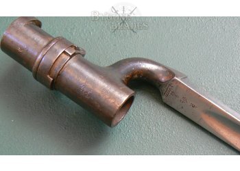 British 1876 pattern Martini Henry Socket Bayonet. Zulu Wars #11