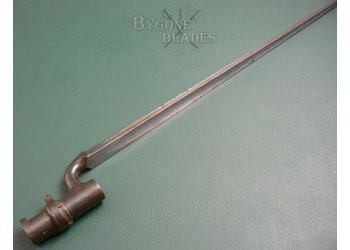 British 1876 pattern Martini Henry Socket Bayonet. Zulu Wars #7