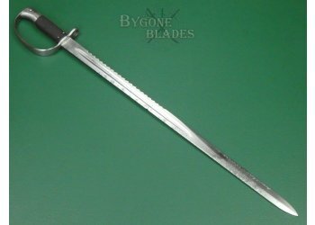 British 1879 Martini-Henry Artillery Carbine Sawtooth Sword Bayonet. #2603006 #5