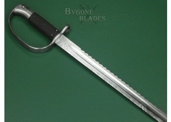 British 1879 Martini-Henry Artillery Carbine Sawtooth Sword Bayonet. #2603006 #7