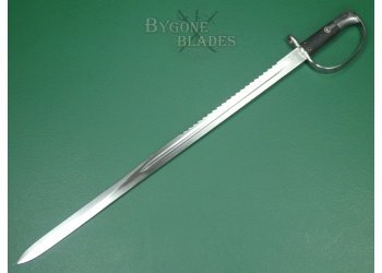 British 1879 Martini Henry Saw Toothed Artillery Sword Bayonet. #2412001 #6