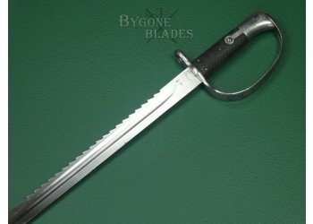 British 1879 Martini Henry Saw Toothed Artillery Sword Bayonet. #2412001 #8