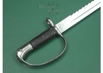 British 1879 Martini Henry Saw Toothed Artillery Sword Bayonet. #2412001 #9