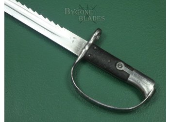 British 1879 Martini Henry Saw Toothed Artillery Sword Bayonet. #2412001 #10