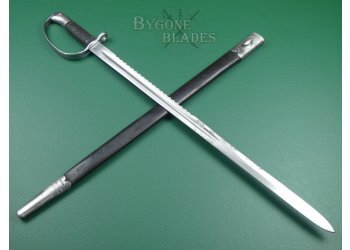 Martini Henry artillery carbine sawback sword bayonet