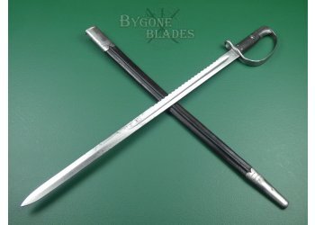 British 1879 Pattern Martini Henry Artillery Carbine Sword Bayonet #2