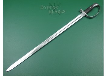 British 1879 Pattern Martini Henry Artillery Carbine Sword Bayonet #4