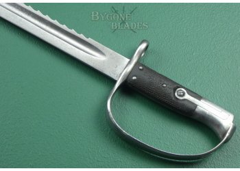 British 1879 Pattern Martini Henry Artillery Carbine Sword Bayonet #10