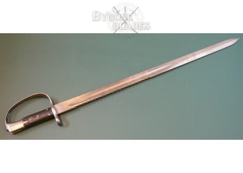 British 1879 Wilkinson Made Martini Henry Artillery Sawback Sword Bayonet #6