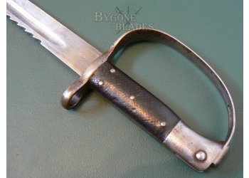 British 1879 Wilkinson Made Martini Henry Artillery Sawback Sword Bayonet #8