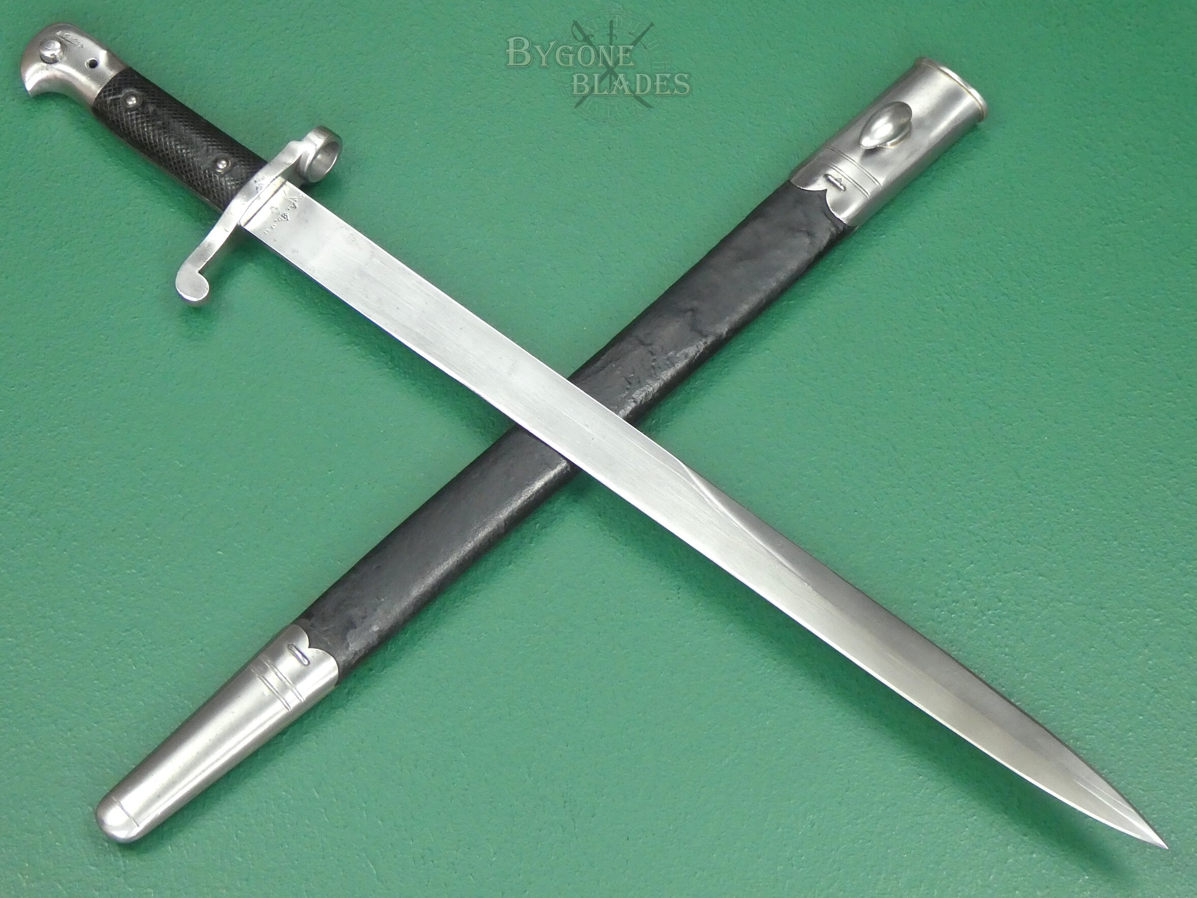 British 1887 Mk III Martini-Henry Sword Bayonet. Wilkinson 1889. #2608010 #1