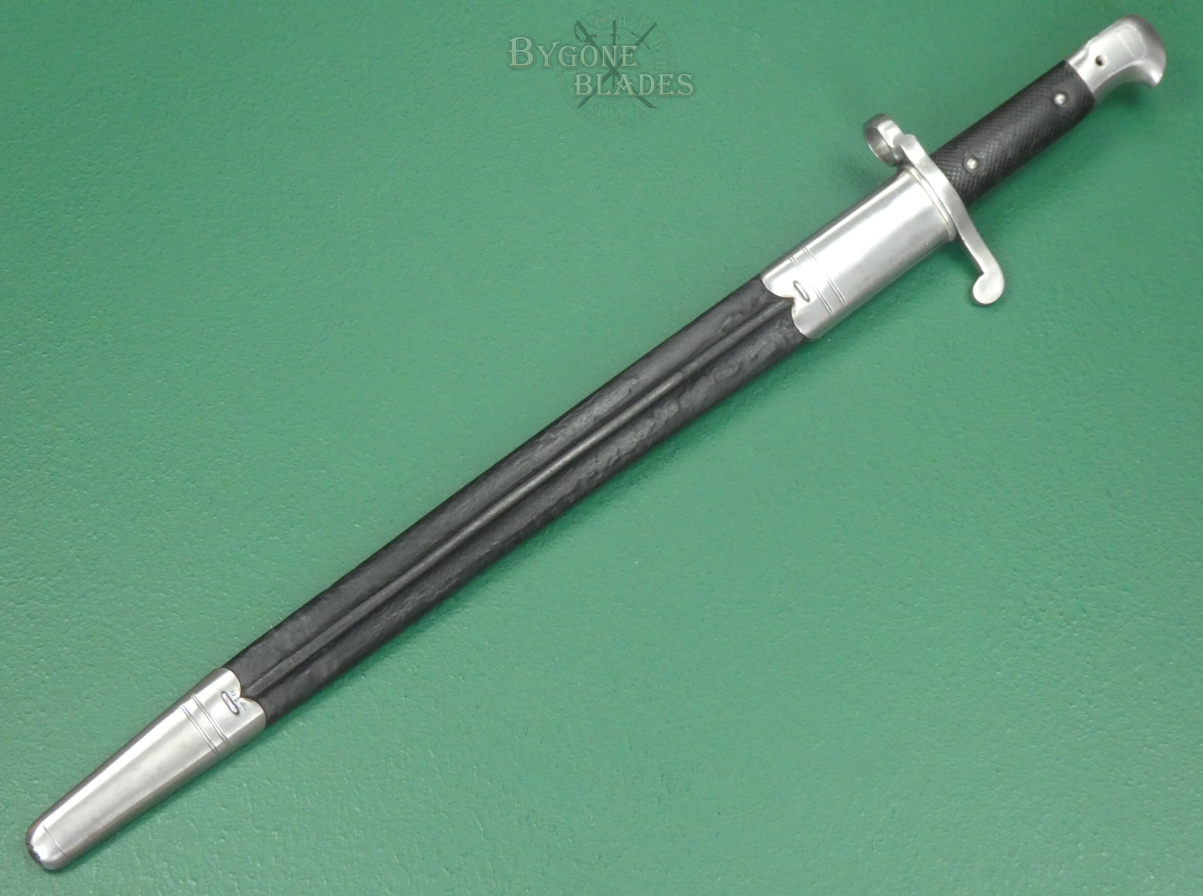 British 1887 Mk III Martini-Henry Sword Bayonet. Wilkinson 1889. #2608010 #4
