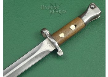 British 1888 Mk 1 Type II Bayonet. Wilkinson 1891. #2206013 #8