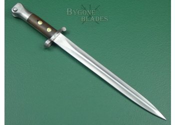 British 1888 Mk 1 Type II Lee Metford Bayonet. Matching Scabbard. #2312012 #5