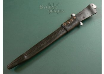 British 1888 Mk I Type II Lee Metford Bayonet. Royal Marines Issue #4