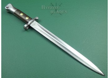 British 1888 Mk I Type II Pattern Bayonet. Royal Scots Lothian Regiment. #2205003 #5
