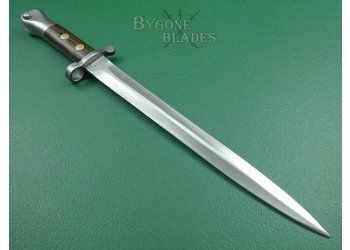 British 1888 Mk1 Type II Lee Metford Bayonet. Land Pattern Scabbard. #2106026 #5