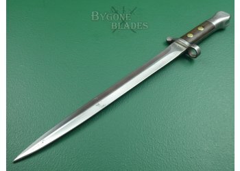 British 1888 Mk1 Type II Lee Metford Bayonet. Land Pattern Scabbard. #2106026 #6
