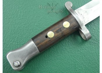 British 1888 Mk1 Type II Lee Metford Bayonet. Land Pattern Scabbard. #2106026 #9