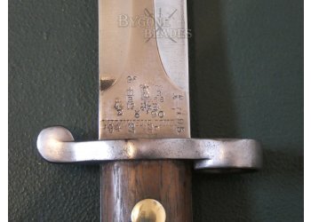 British 1888 MkI Type II Pattern Lee Metford Bayonet. Wilkinson #9