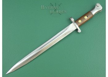 British 1888 Naval Issue Mk I Type II Lee Metford Bayonet. #2111009 #6