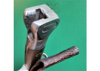 British 1888 Private Purchase Bayonet. Mk III Naval Pattern Scabbard. WW1 Provenance. #9