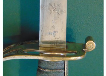 British 1889 Pattern Staff Sergeants Sword. Unit Marked #11
