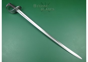 British 1890 Pattern Cavalry Troopers Sword. Unit Marked. Matching Scabbard. #2207005 #5